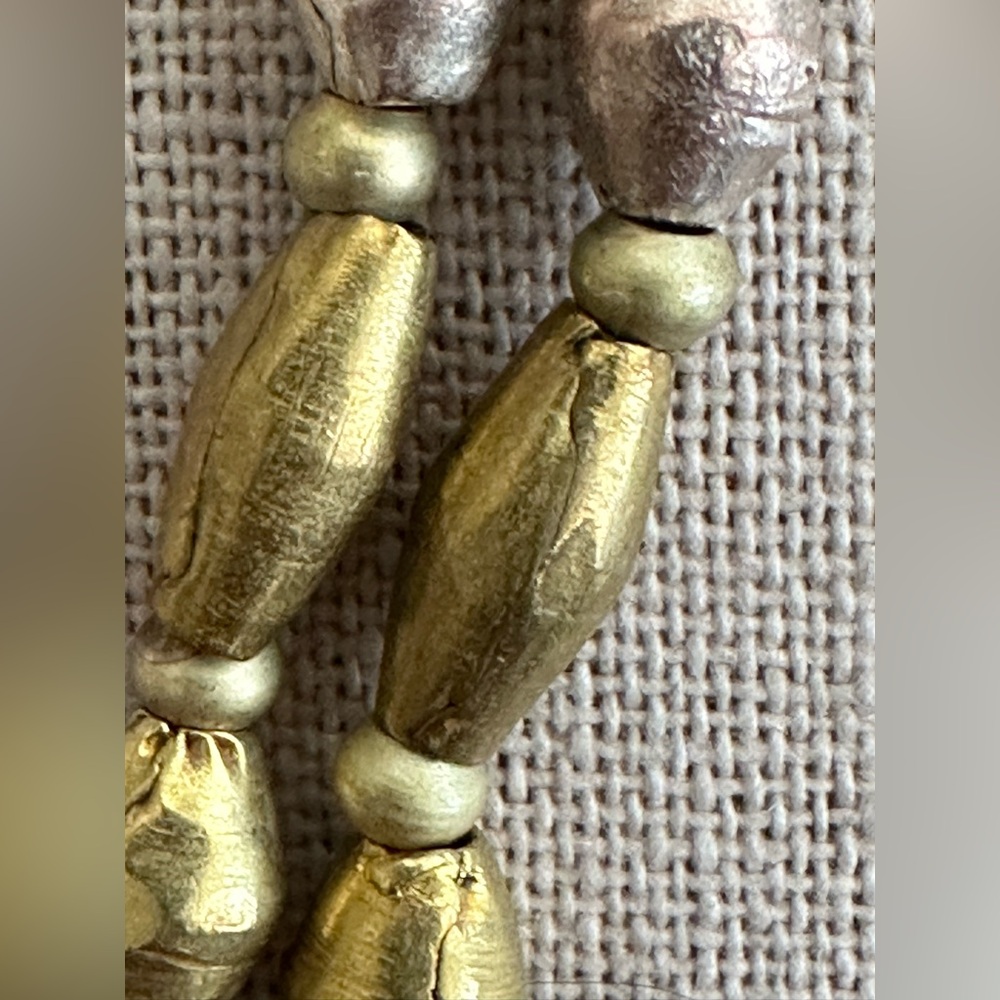 26 inch African Inspired bead necklace NWOT - Picture 9 of 11